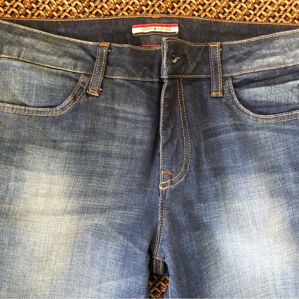 🩵2/$20 MIX& MATCH 🔵Tommy Hilfiger Crop Denim Jeans - Picture 6 of 11